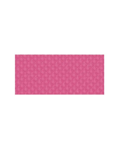 Velo Nastro Manubrio Antiscivolo Diamond con Gel, Rosa Fluo.