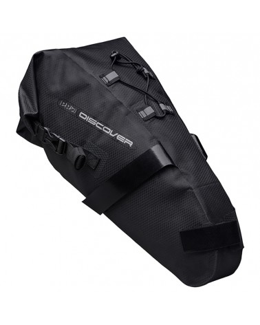 Pro Gravel Discover Team Waterproof Saddle Bag 7 Liters, Black