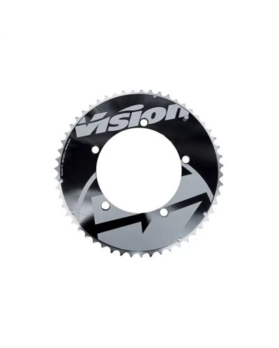 Vision Chainring Tt Vision Black 130X55T N11 Wa187 Team