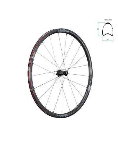 Vision Coppia di Ruote Metron 30 Sl Db Cl Tl per Tubolare Sh 11