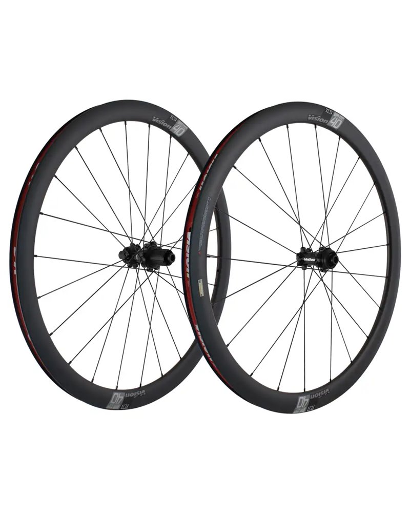 Vision Sc 40 Disc Brake Wheelset - Center Lock TLR Tyre, SH 11S B2 Body