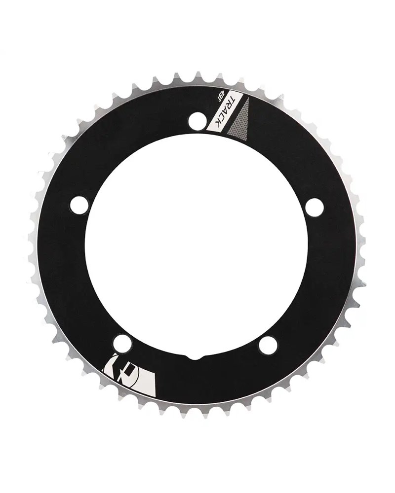 Vision Chainring Track Non Series BCD 144mm 5-Bolts 1 X 1S - 54 Teeth, Black, WA155