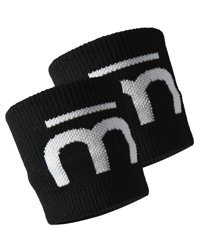 Mico Extra Dry Wristband 7 cm, Black (One Size Fits All)