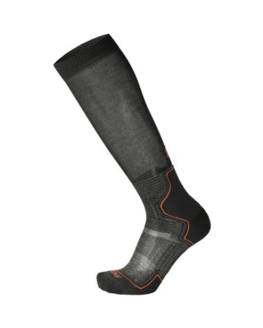 Mico Hike Extra Dry Light Weight Unisex Long Socks, Anthracite Melange