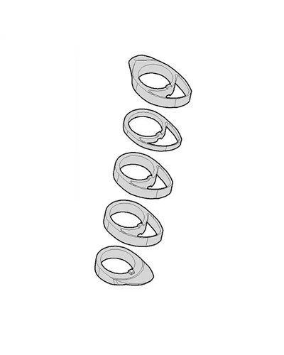 Vision Aero Spacer Kit Metron 5D1Xmw081A-82-052 2Xmw081B