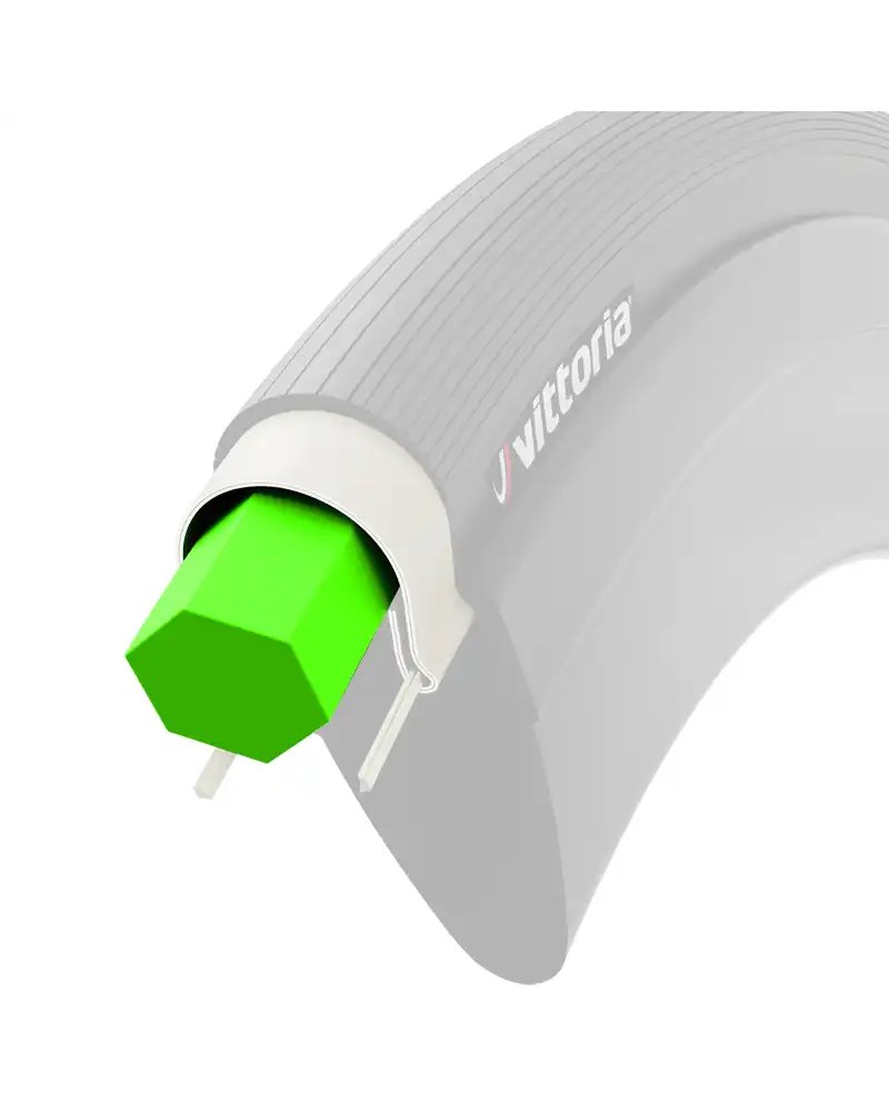 Vittoria Air-Liner Road Anti Puncture Tubeless Tires Insert, Green Box