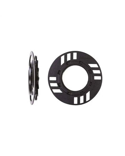 Bosch Pignone con Paracorona Miranda 15 Denti, Offset 3 mm, per Bicicletta Elettrica Gen2, Nero