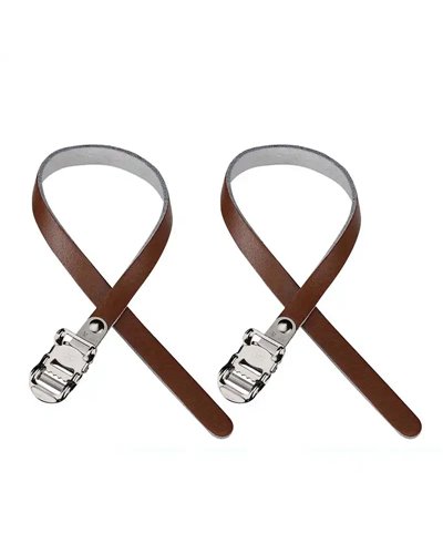 VP Components Coppia Cinturini per Puntapiedi in Cuoio