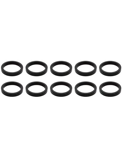 VP Components Spacer Alloy 5mm Blk, Pack 10Pcs