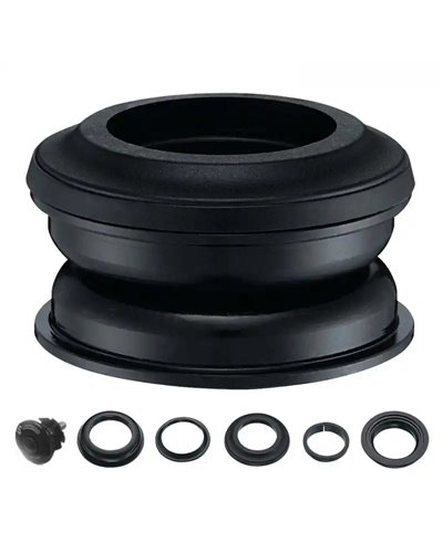 VP Components A-Head Headset 1/8 Semi Inegrated Bearings, Black, Alloy
