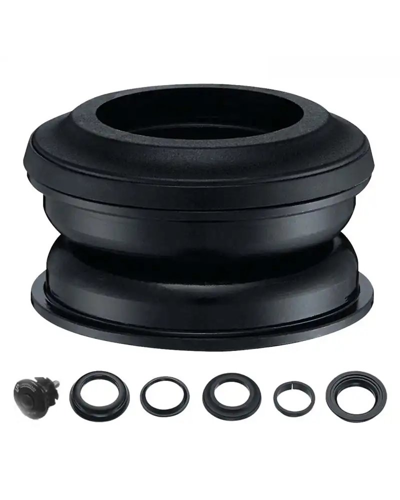 VP Components A-Head Headset 1/8 Semi Inegrated Bearings, Black, Alloy
