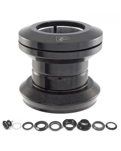 VP Components A-Head Headset 1Ùalloy Cartridge, Standard Bearings, Black