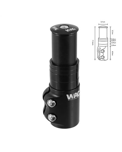 Wag Adattatore per Ahead 1 1/8" con Spessori