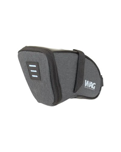 Wag Saddlebag Velcro -m Grey