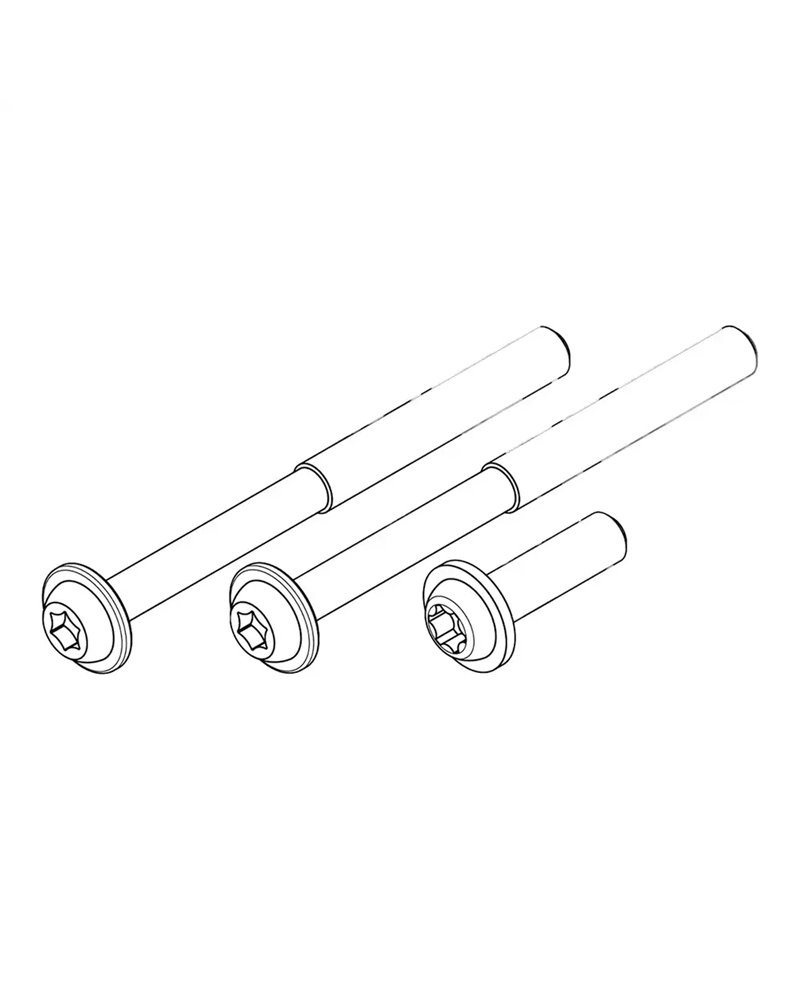 Bosch Kit di Viti Powerpack 400/500 Rack (BBP33YY)
