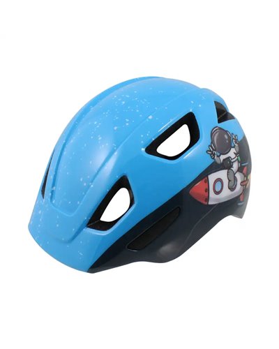 Wag Helmet Kid Fun Boy - S (48-54 cm), Spaceman