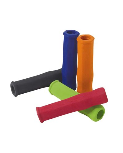 Wag Hexagon Neoprene Grips, 125mm, Color Red