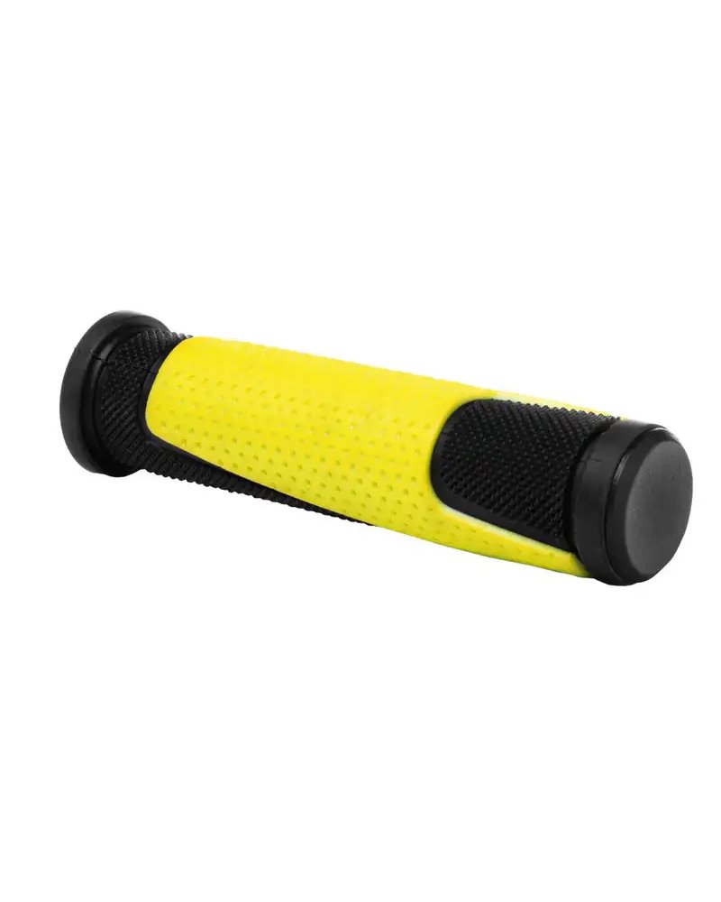Wag Double D Grips, 125mm, Color Black/Yellow