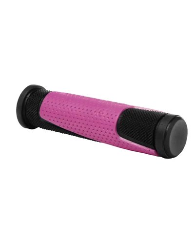 Wag Coppia Manopole Double D, 125mm, Nero/Rosa