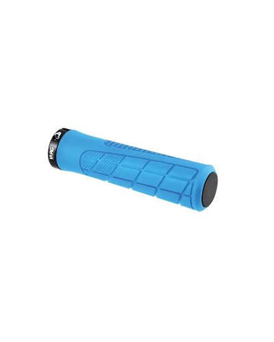 Wag Coppia Manopole MTB Pro con Lock Ring, 135mm, Azzurro