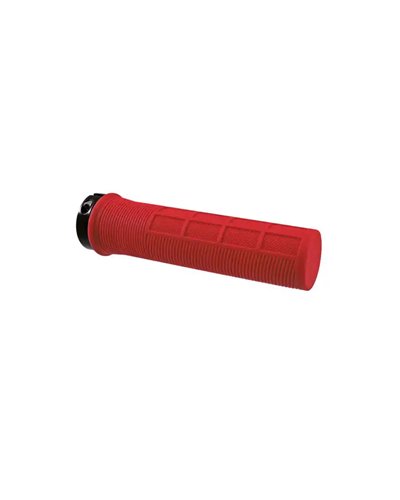 Wag Coppia Manopole Shape-R con Lock Ring, 130mm, Rosso