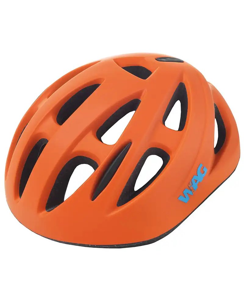 Wag Casco Sky per Bambino, Taglia XS Arancio, Finitura Opaca