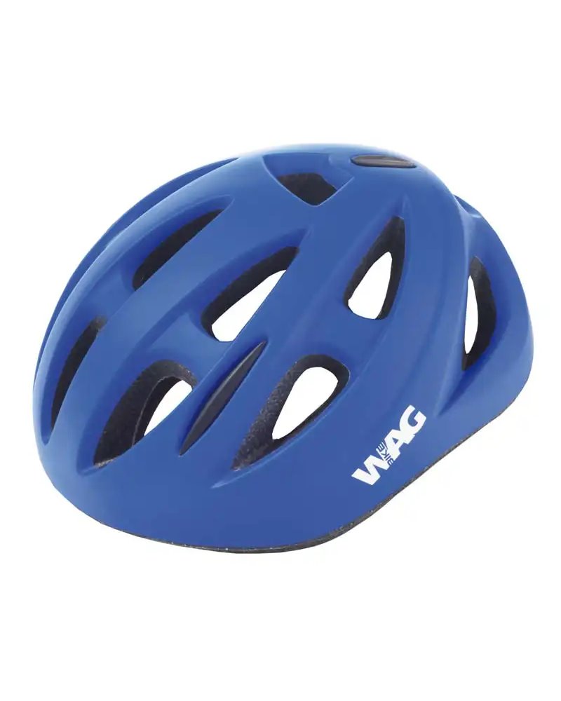 Wag Casco Sky Kids, Taglia S, Blu, Finitura Opaca