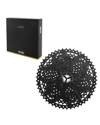 Wag Cassette 11S - 11-50 Teeth, Black, SH11