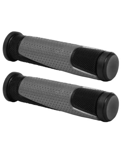 WAG Double D Coppia Manopole MTB 125mm, Nero/Grigio