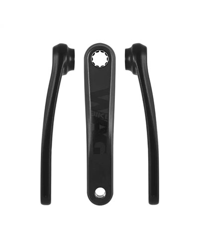 Wag Coppia Pedivelle e-Bike EB03/IS - 165mm, Nero