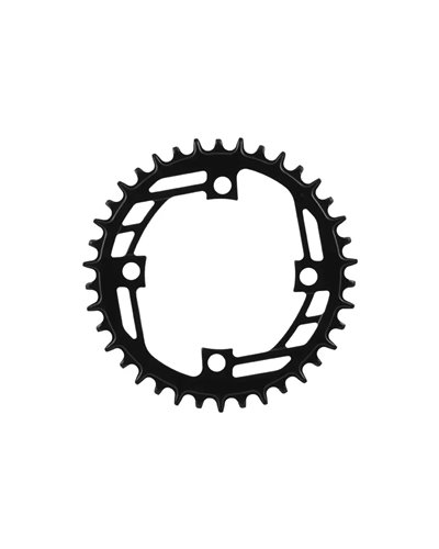 Wag Corona e-Bike Acciaio BCD 104mm 4-Fori 1X11/12V - 38D SH12, Nero