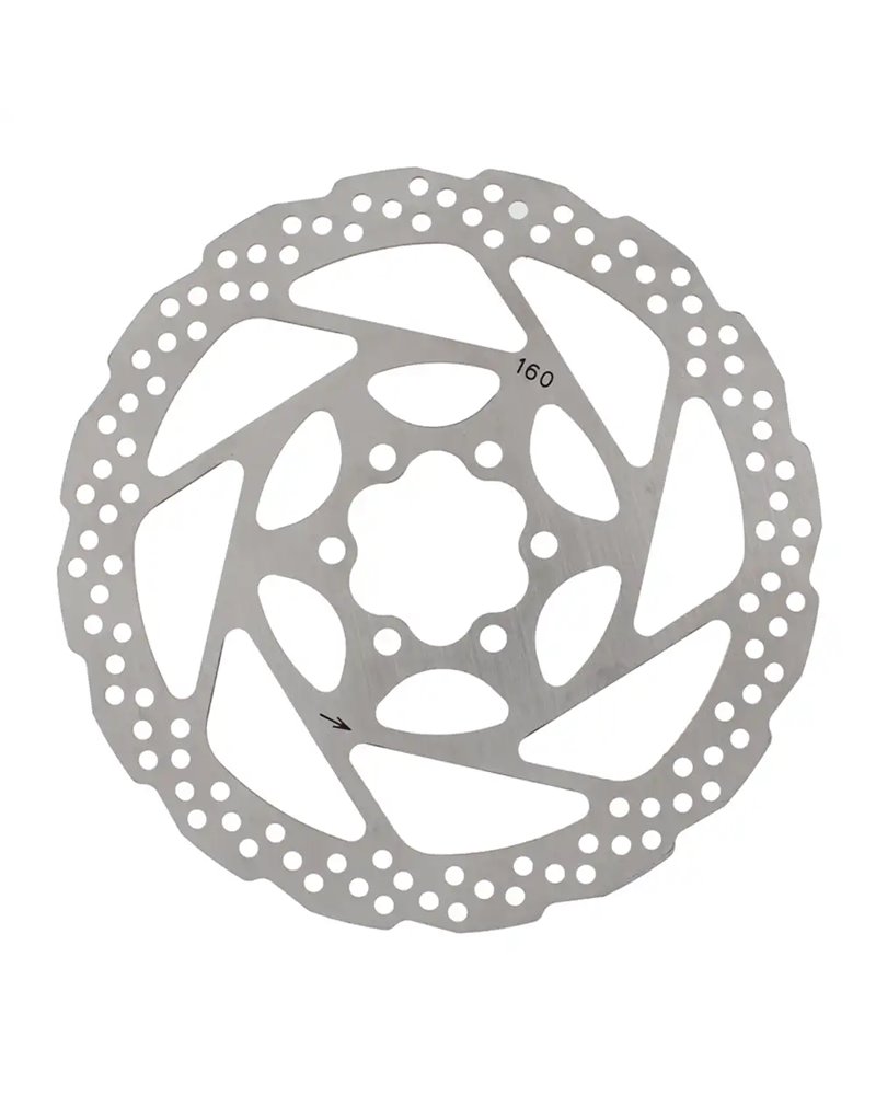 Wag Disco DF3 6 Fori - 160mm, Argento