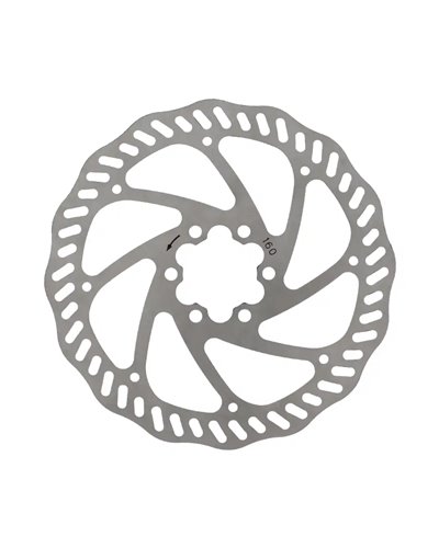 Wag Disc Rotor DF5 6 Bolts - 180mm, Silver