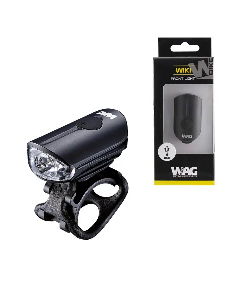 Wag Luce Anteriore Wiki, Un Led a Luce Bianca, Ricarica USB Nero