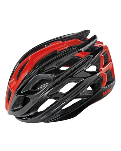 Wag Road Helmet For Adult Gt3000, In-Mould Size L, Black/Reds.