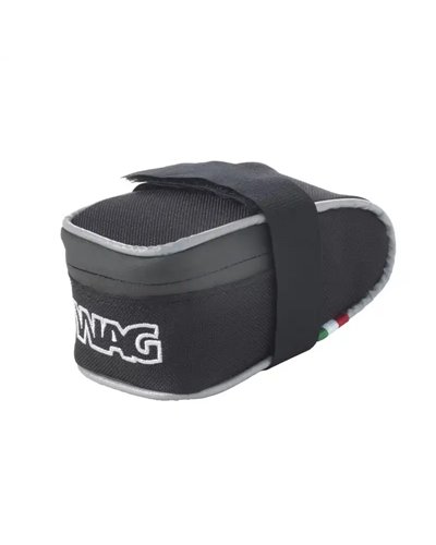 Wag Saddle Bag Corsa Cordura, Black Colour With Reflective Insert