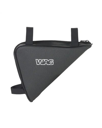 Wag Spallaccio Classic, con Velcri per Fissaggio al Telaio e Tasca Laterale con Cerniera