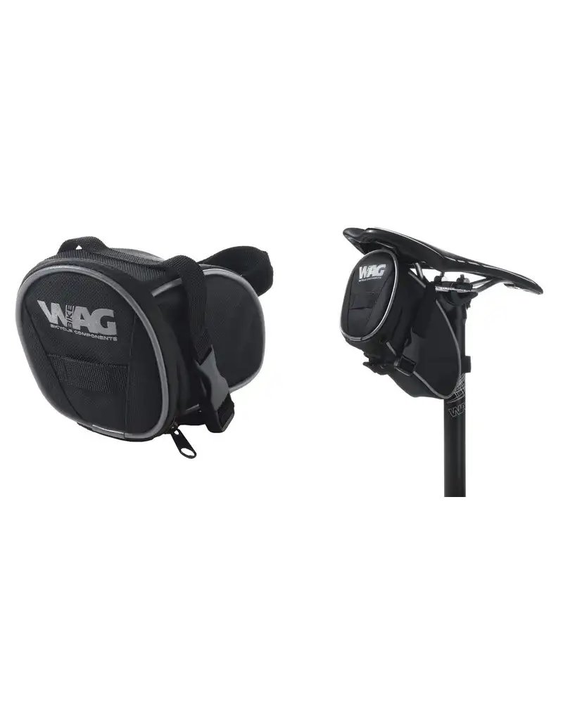 Wag Sottosella MTB Attacco Laterale a Clip e Velcro di Sicurezza