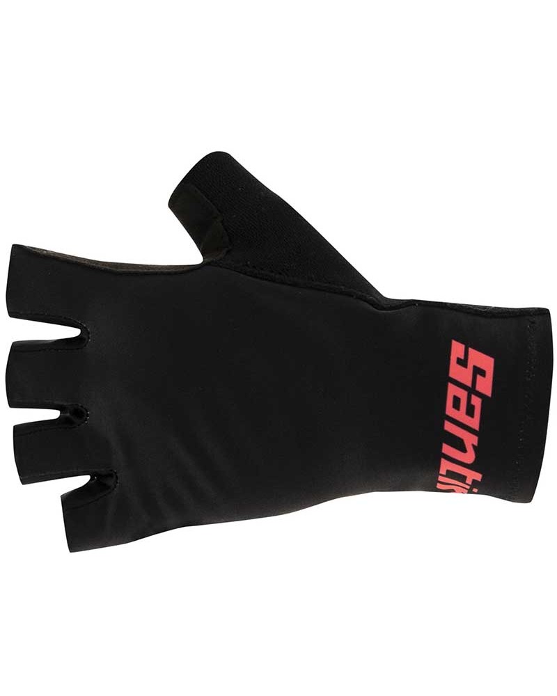 Santini Redux Istinto Long Summer Cycling Gloves, Black