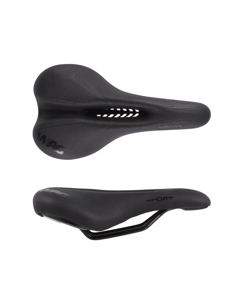 Wag Saddle Sport Soft with Hole - Black