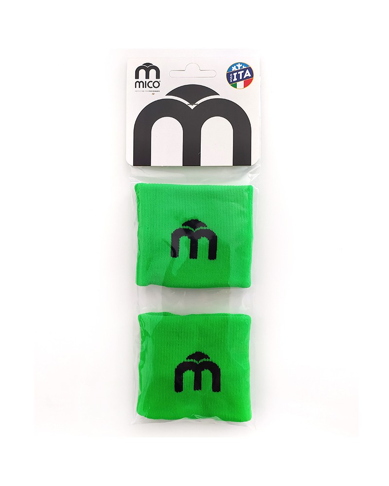 Mico Extra Dry Wristband 7 cm, Fluo Green (One Size Fits All)