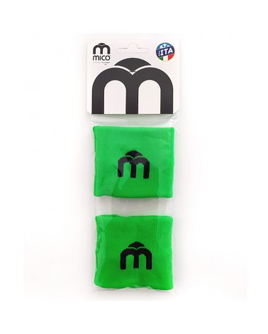Mico Extra Dry Wristband 7 cm, Fluo Green (One Size Fits All)