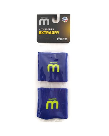 Mico Extra Dry Wristband 7 cm, Bluette (One Size Fits All)