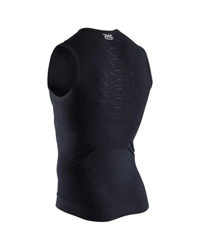 X-Bionic Energizer MK3 4.0 LT Singlet Maglia Smanicata Uomo, Opal Black/Arctic