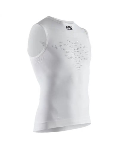 X-Bionic Energizer MK3 4.0 LT Singlet Men's Multisport Singlet, Arctic White/Dolomite Grey
