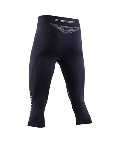 X-Bionic Energizer 4.0 Calzamaglia 3/4 Baselayer Uomo, Opal Black/Arctic White
