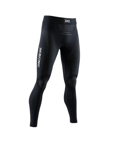 X-Bionic Invent 4.0 Men's Running Pants, Black/Charcoal