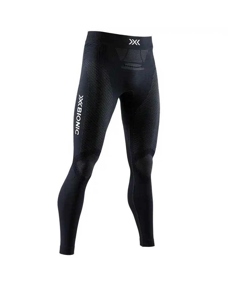 X-Bionic Invent 4.0 Men's Running Pants, Black/Charcoal