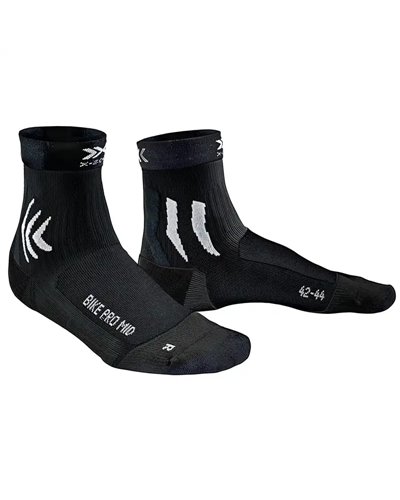 X-Bionic X-Socks Bike Pro Mid Socks, Opal Black