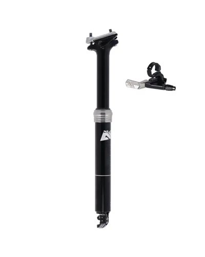 XLC All MTN SP-T11B Telescopic Seatpost 30.9x420mm/Travel 125mm ICR Blaster, Black (Internal Cable Routing)